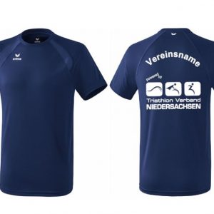 TVN Performance T-Shirt Damen Erima inklusive Vereinsname
