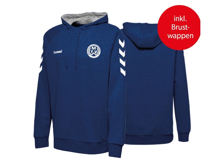 HML Damen Hoodie MTV Wolfenbüttel inklusive Brustwappen – Bild 3
