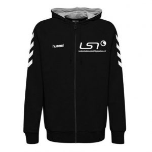 Herren Cotton Zip Hoodie HML inklusive Brustwappen LSN