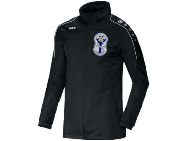 Kinder Allwetterjacke Team mit edlem 3D-Vereinswappen