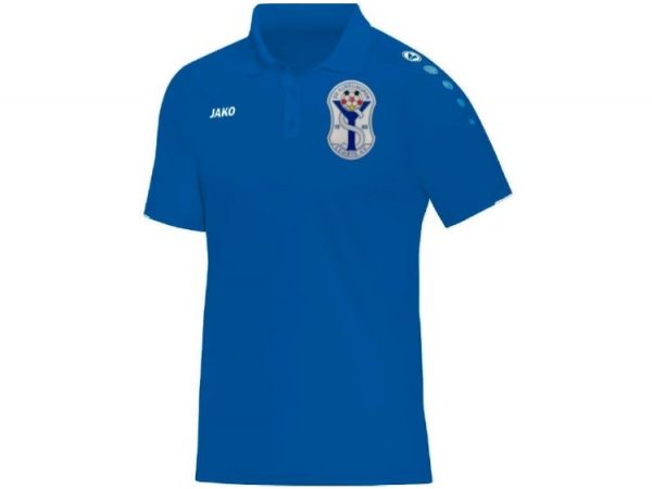 Herren Polo mit Vereinwappen mit edlem 3D Vereinswappen