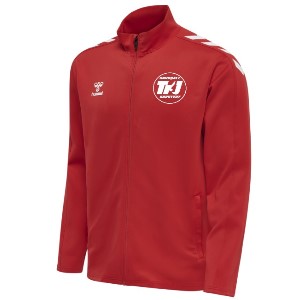 Hummel Kinder Poly Zip Jacke mit Vereinswappen
