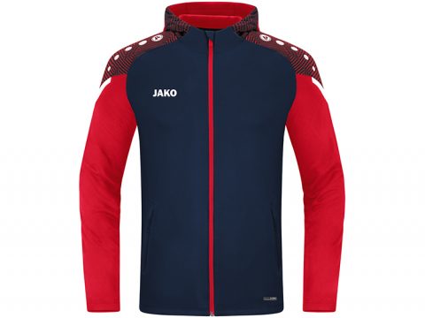 Jako Kapuzenjacke Performance aus recyceltem Polyester