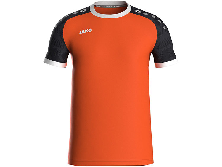 JAKO Maglia Striker KA Unisex – Nero/Bianco – 100% Poliestere – Inserti A Contrasto – Taglia 152 (Produttore: XL)